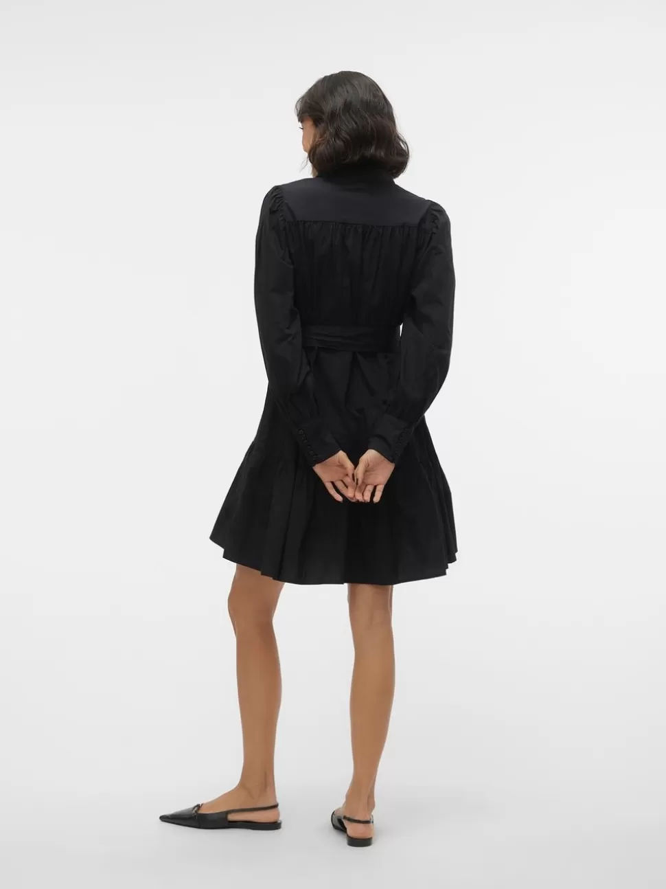 Klänningar^VERO MODA VMCHARLOTTE Kort Klänning Black