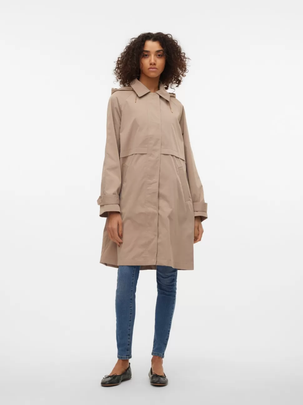 Jackor^VERO MODA VMCHELSEASIF Parka Silver Mink