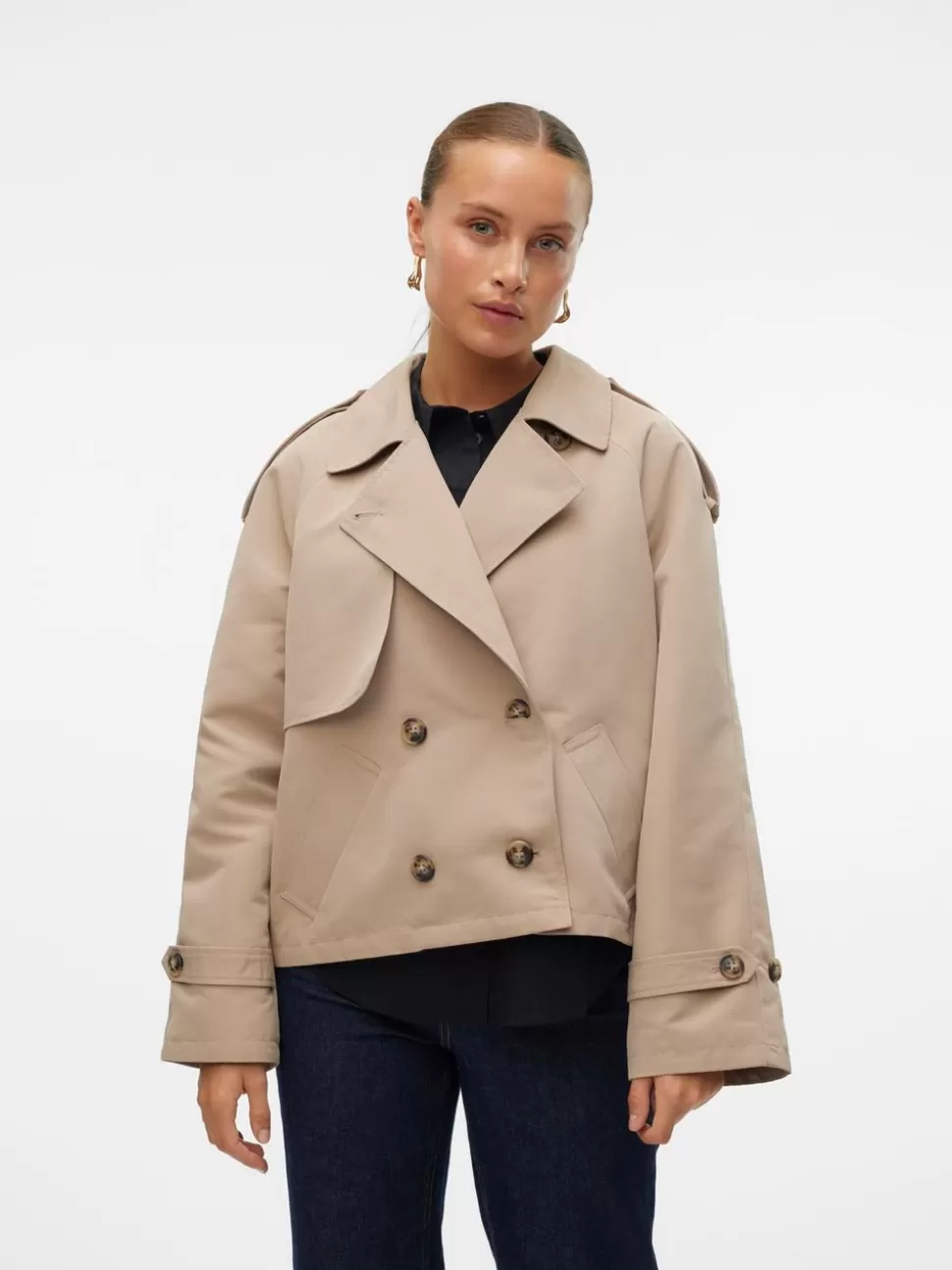 Jackor^VERO MODA VMCHLOE Jacka Silver Mink