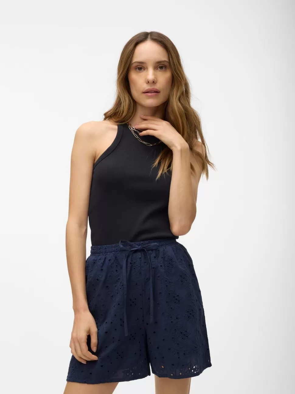 Basics^VERO MODA VMCHLOE T-shirt Black