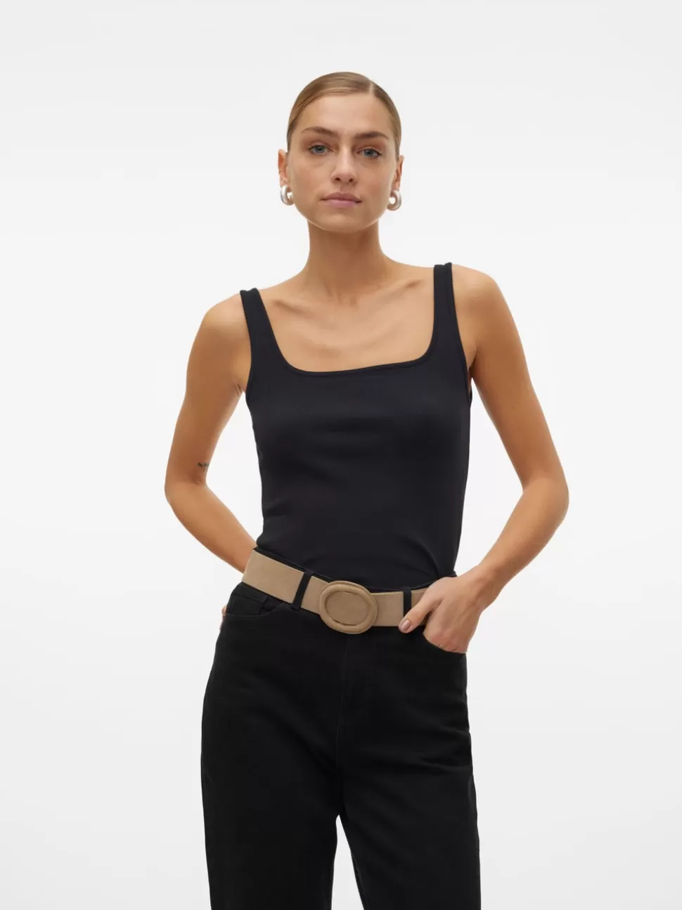 Basics^VERO MODA VMCHLOE T-shirt Black