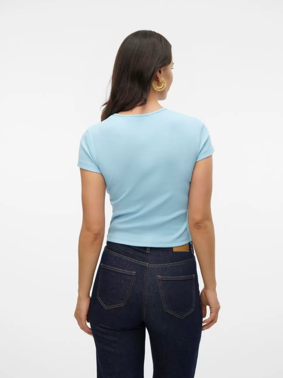 Basics | Toppar^VERO MODA VMCHLOE T-shirt Cool Blue
