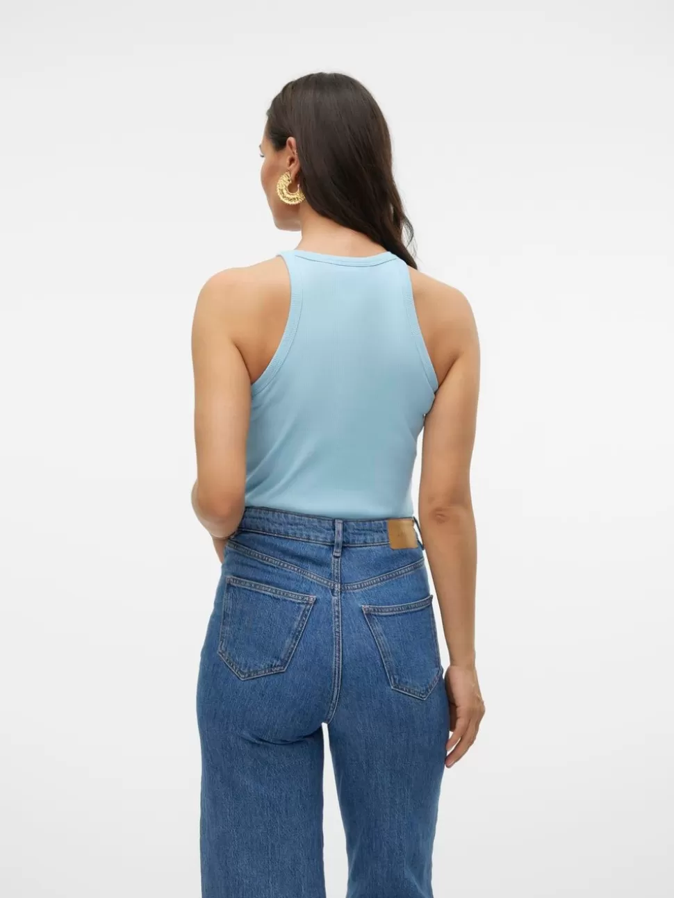Toppar | Basics^VERO MODA VMCHLOE T-shirt Cool Blue