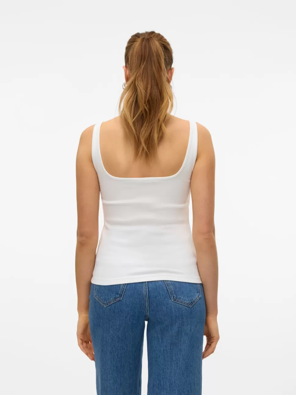 Toppar | Basics^VERO MODA VMCHLOE T-shirt Snow White