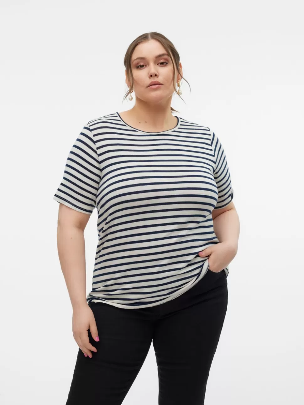Toppar^VERO MODA VMCHOLLY Topp Silver Lining