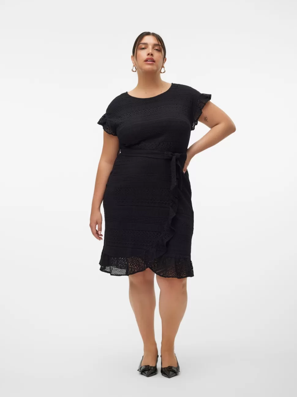 Klänningar^VERO MODA VMCHONEY Kort Klänning Black