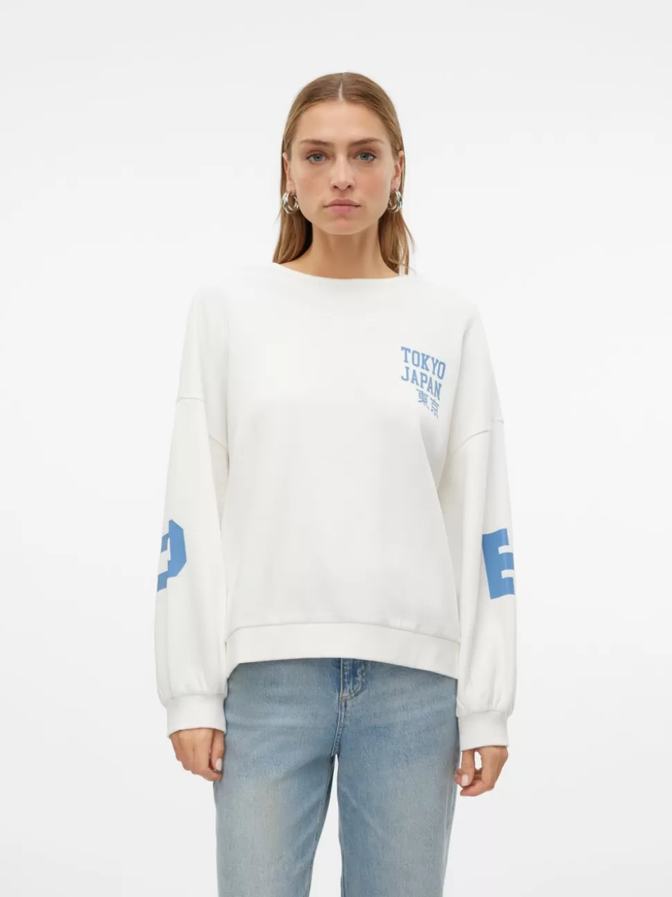 Sweatshirts | Hemmakläder^VERO MODA VMCIANNA Sweatshirt Snow White