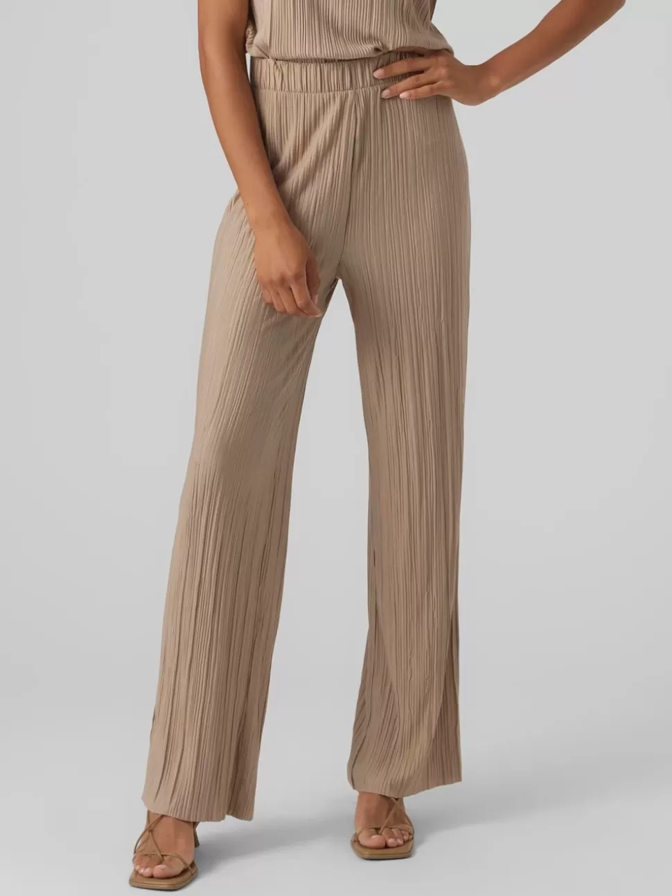Byxor^VERO MODA VMCIRA Byxor Silver Mink