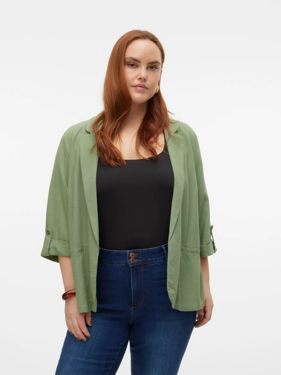 Kavajer^VERO MODA VMCJESMILO Kavaj Hedge Green