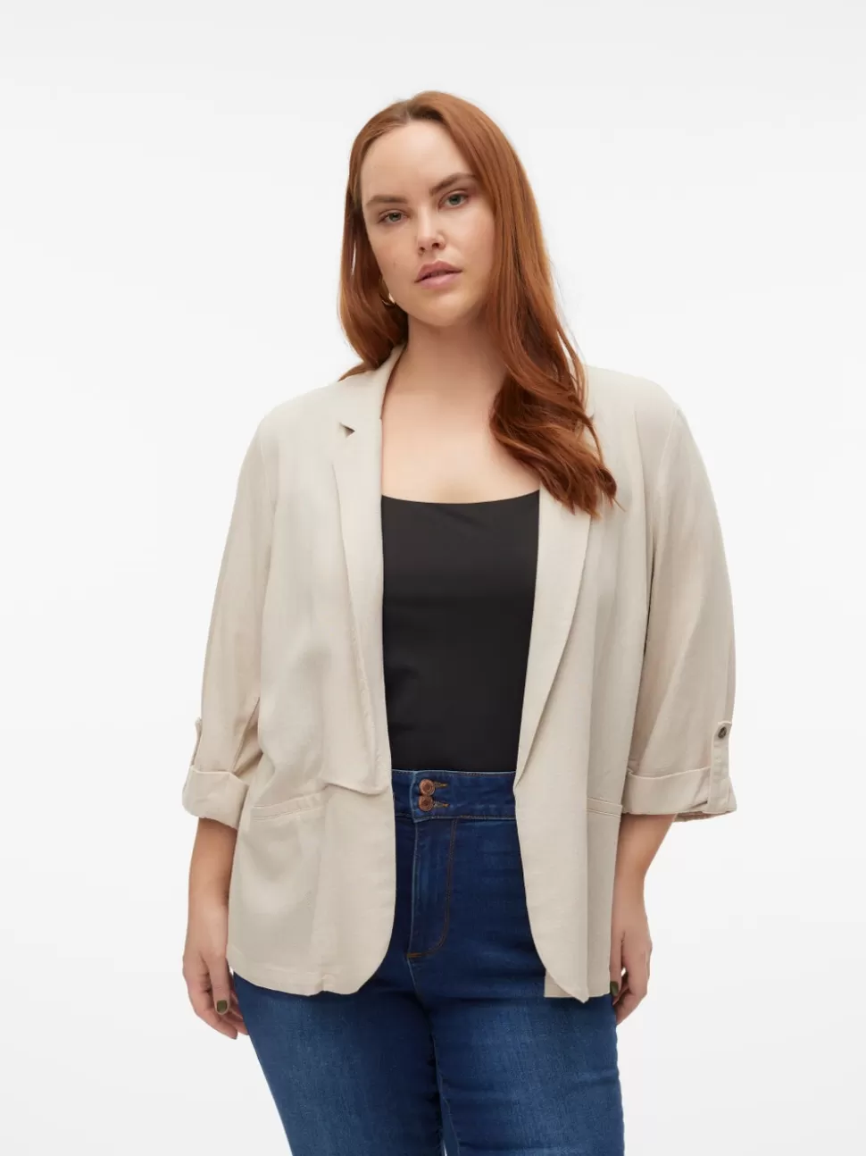 Kavajer^VERO MODA VMCJESMILO Kavaj Silver Lining