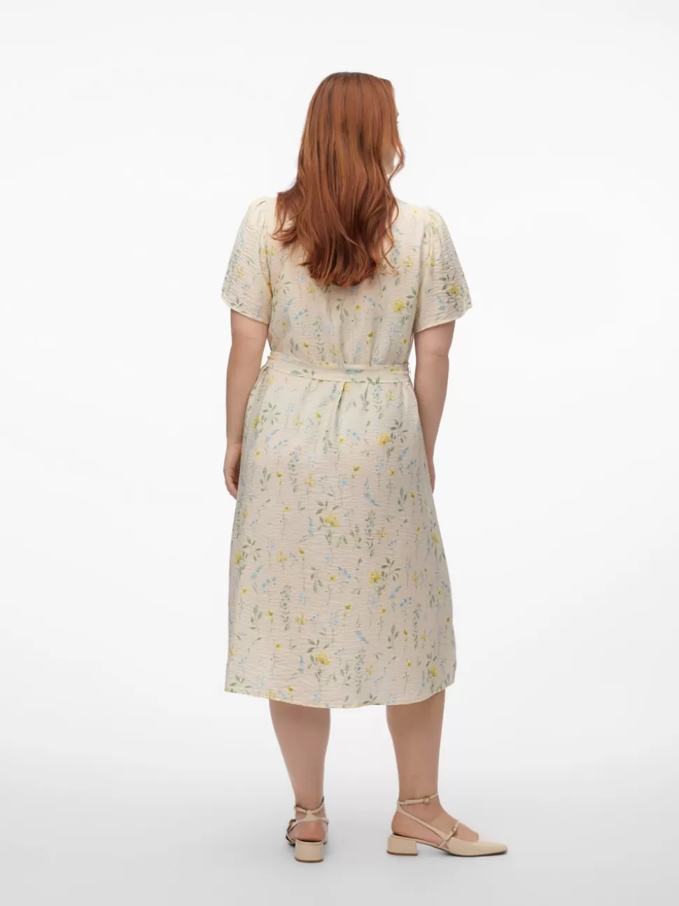 Klänningar^VERO MODA VMCJOSIE Midiklänning Birch