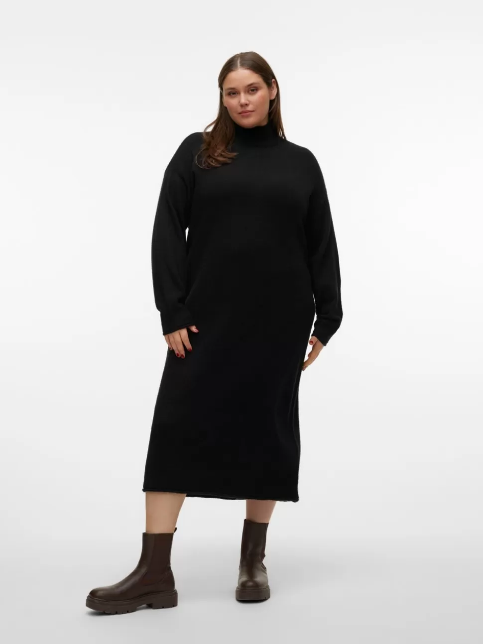 Klänningar^VERO MODA VMCKADEN Lång Klänning Black
