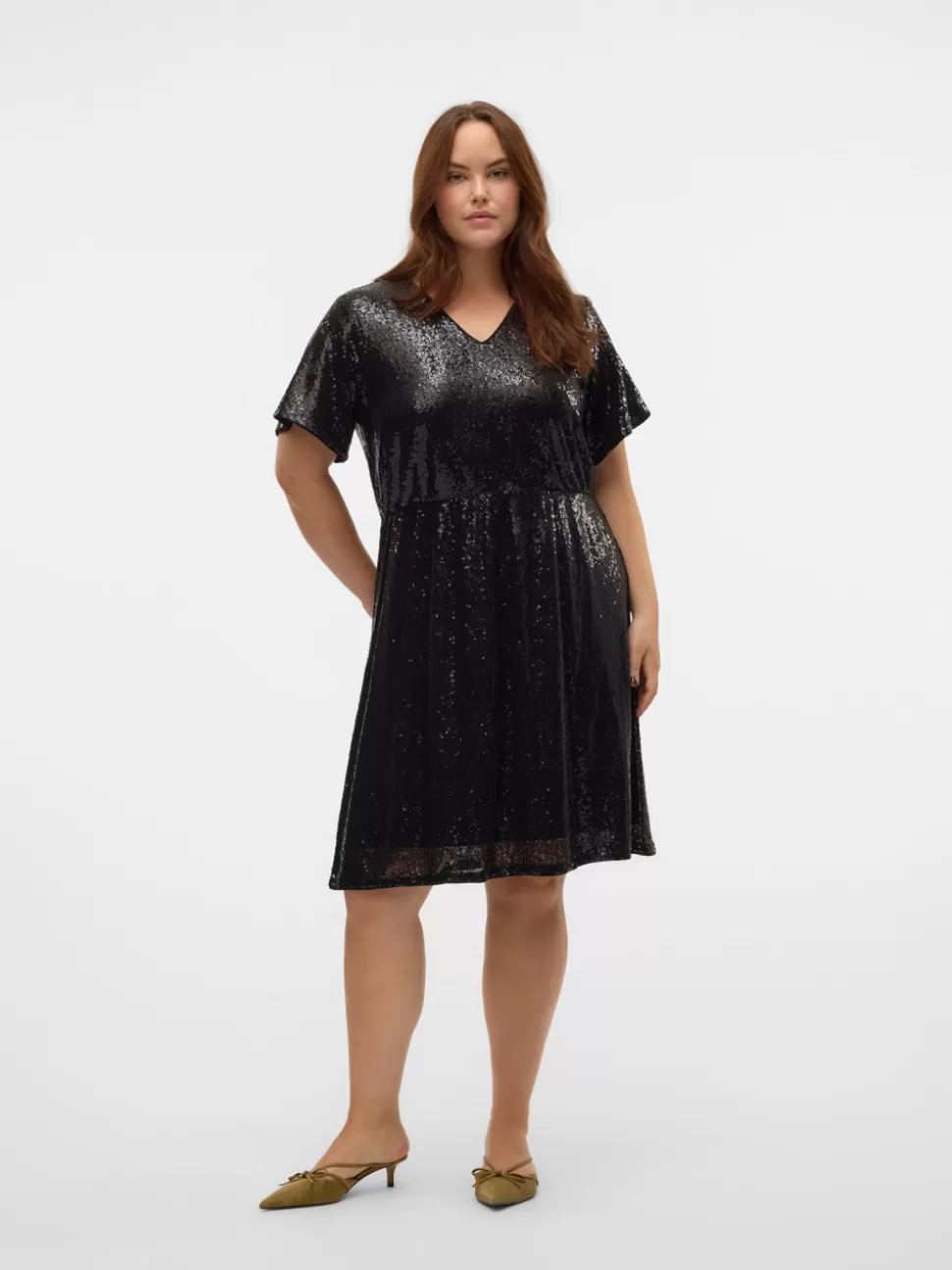 Klänningar^VERO MODA VMCKAJE Kort Klänning Black
