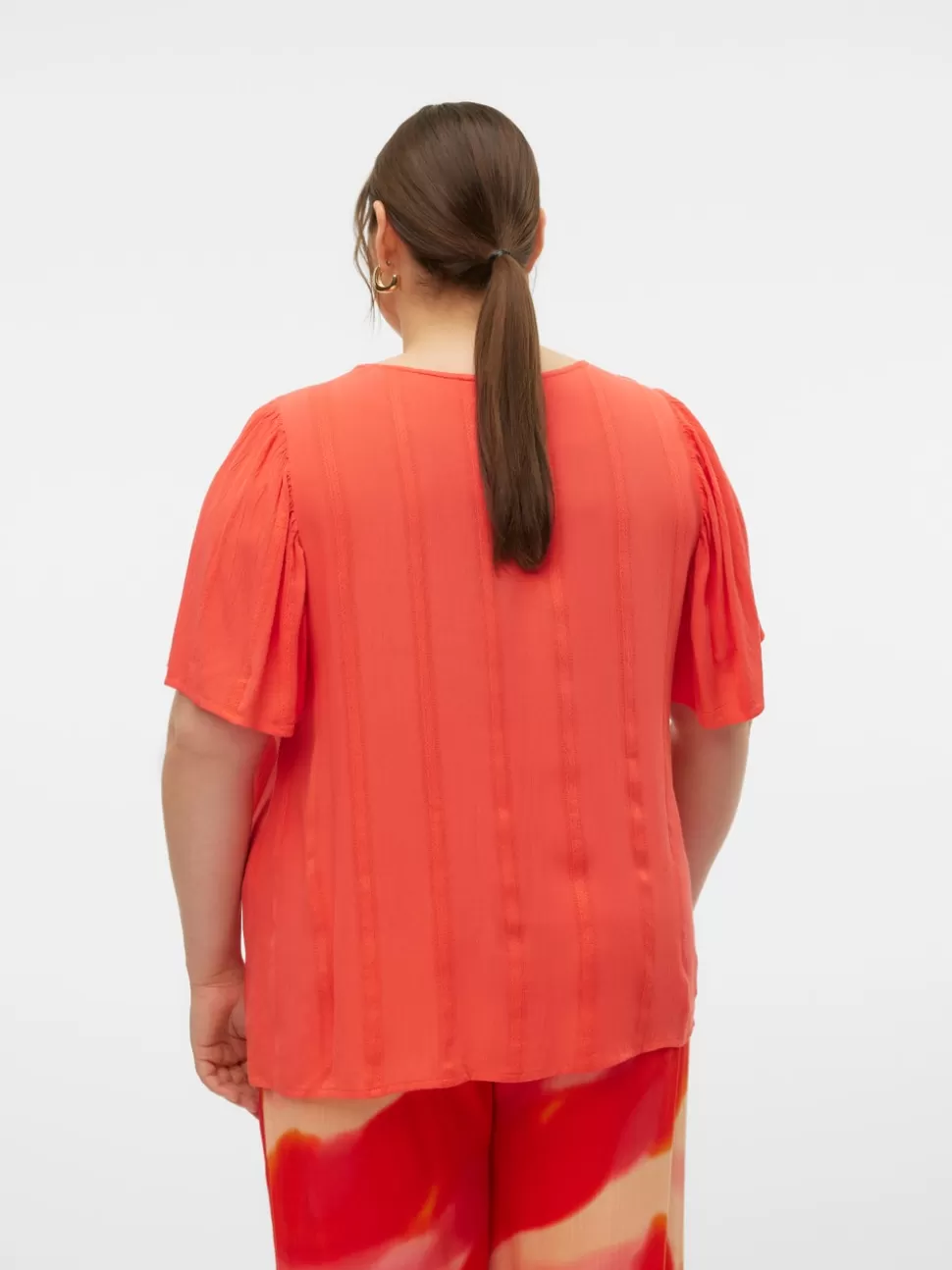 Toppar^VERO MODA VMCKANVA Topp Cayenne