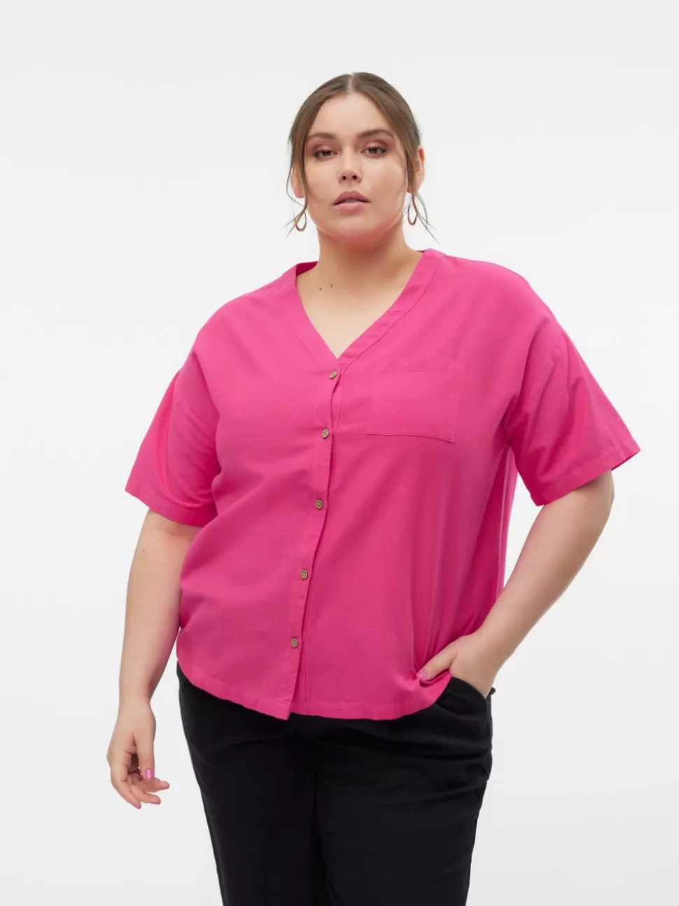 Skjortor | Toppar^VERO MODA VMCKARLA Skjorta Raspberry Sorbet