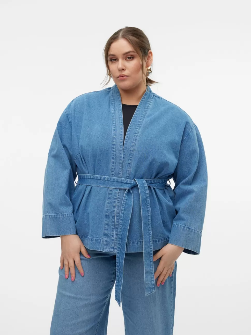 Jackor^VERO MODA VMCKEELY Jacka Medium Blue Denim