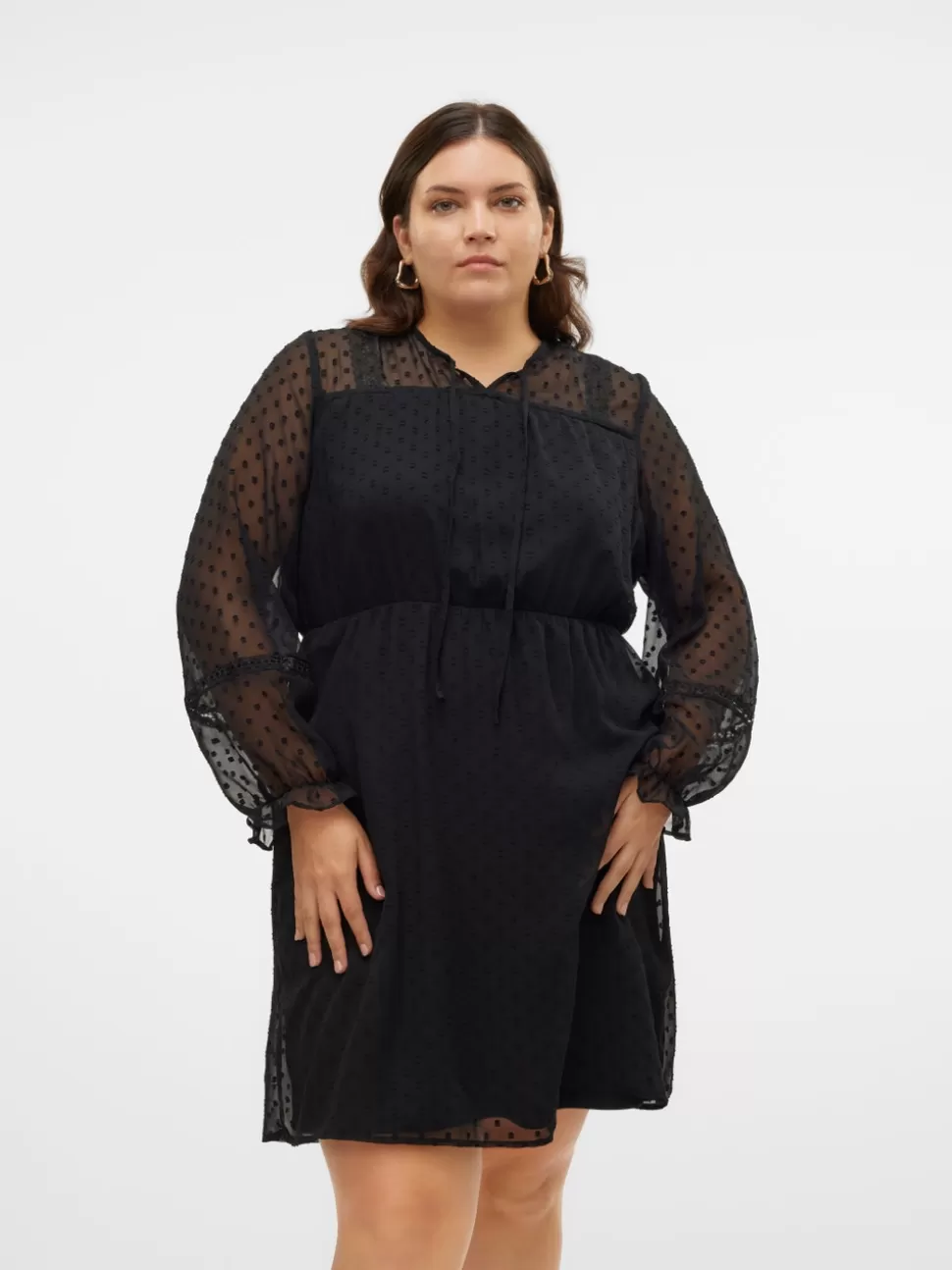Klänningar^VERO MODA VMCLEAH Kort Klänning Black