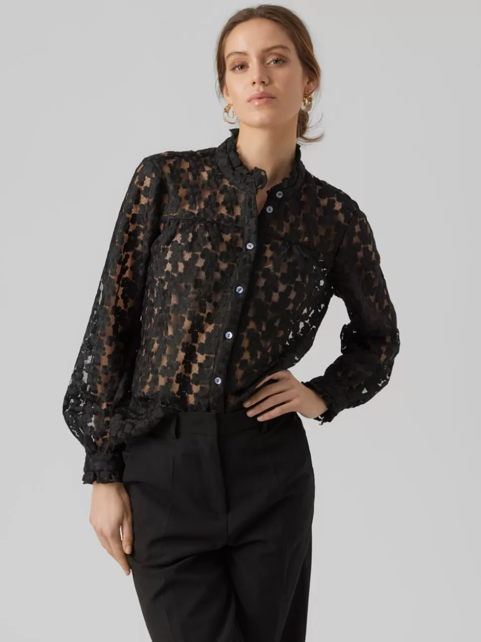 Skjortor | Toppar^VERO MODA VMCLEO Skjorta Black