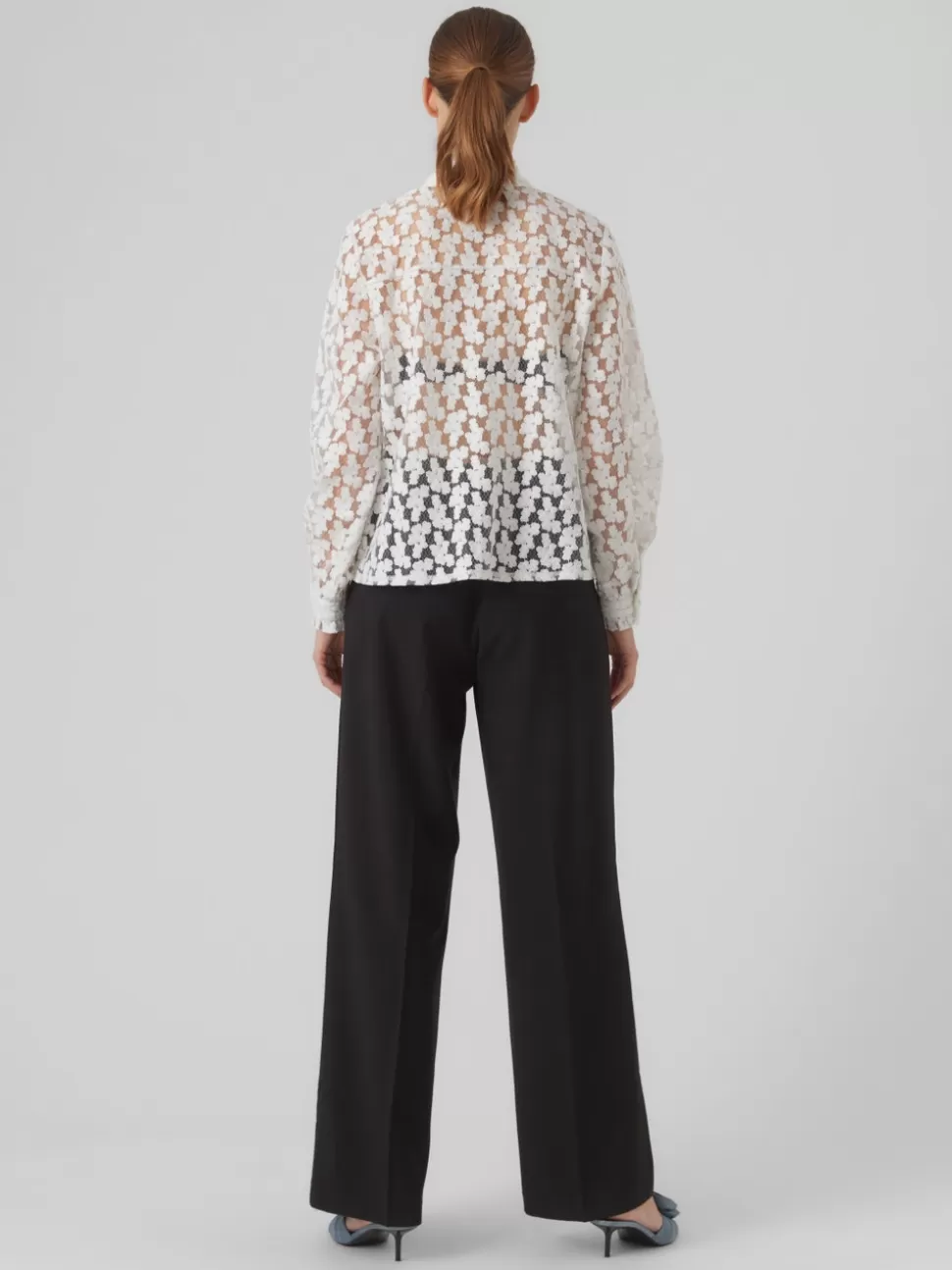 Skjortor | Toppar^VERO MODA VMCLEO Skjorta Cloud Dancer