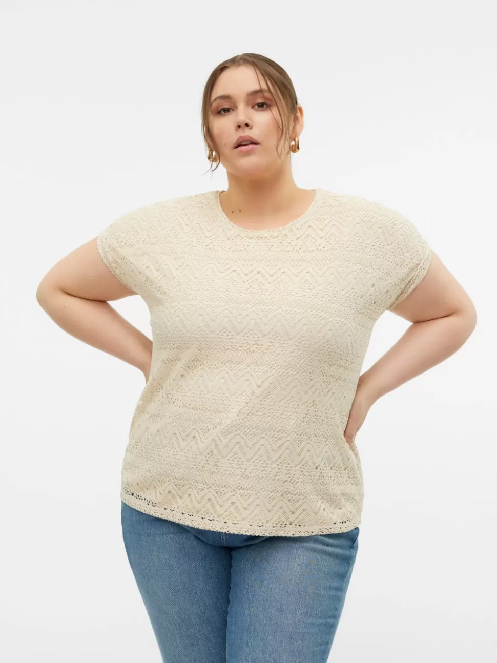 Toppar^VERO MODA VMCMAYA Topp Birch