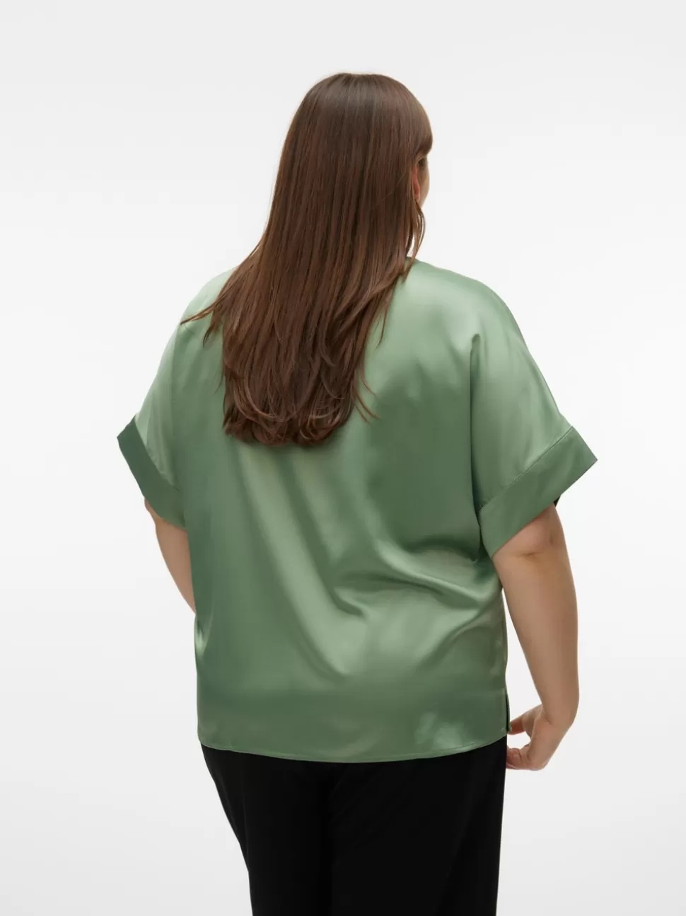 Toppar^VERO MODA VMCMERLE Topp Hedge Green