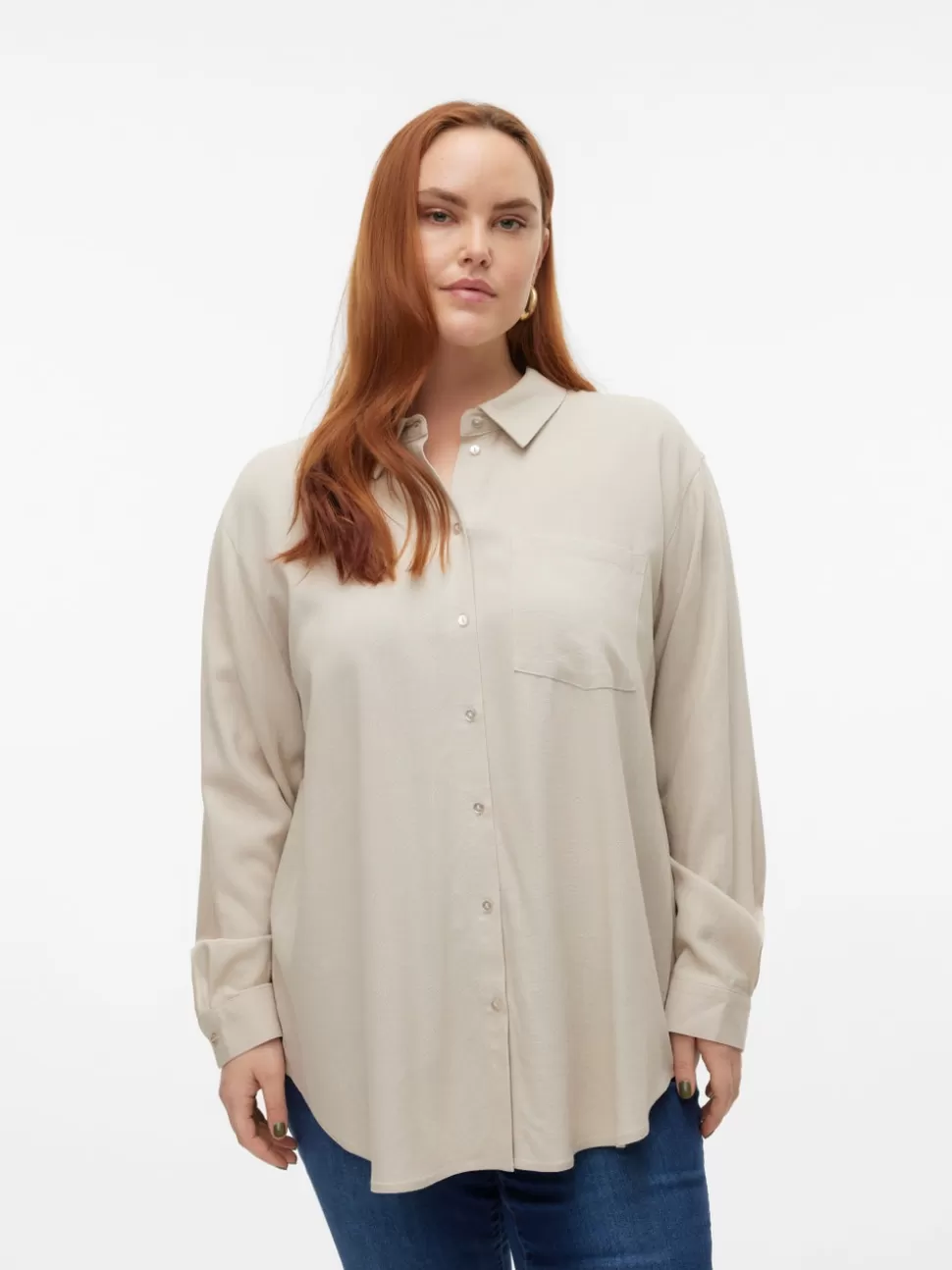 Skjortor | Toppar^VERO MODA VMCMYMILO Skjorta Silver Lining