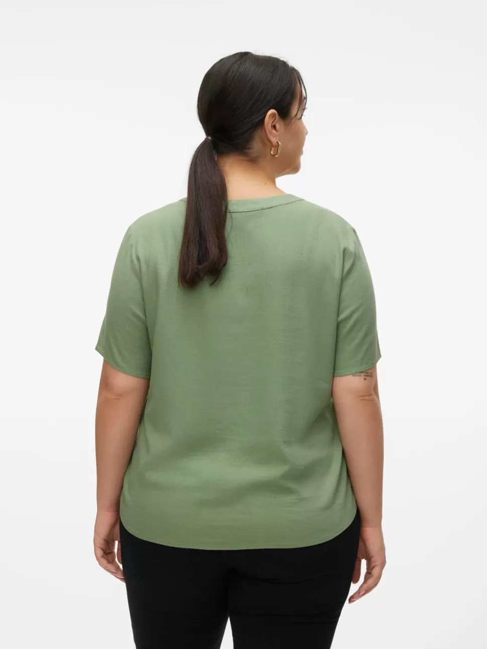 Toppar^VERO MODA VMCMYMILO Topp Hedge Green