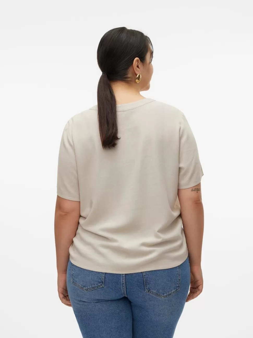 Toppar^VERO MODA VMCMYMILO Topp Silver Lining