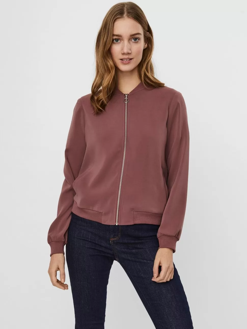 Jackor^VERO MODA VMCOCO Ytter-bomber Rose Brown