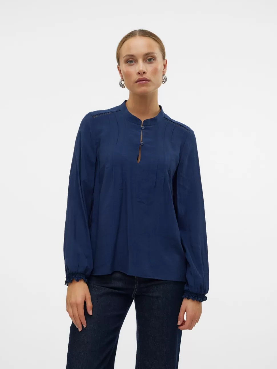 Toppar^VERO MODA VMCOLLIE Topp Navy Blazer