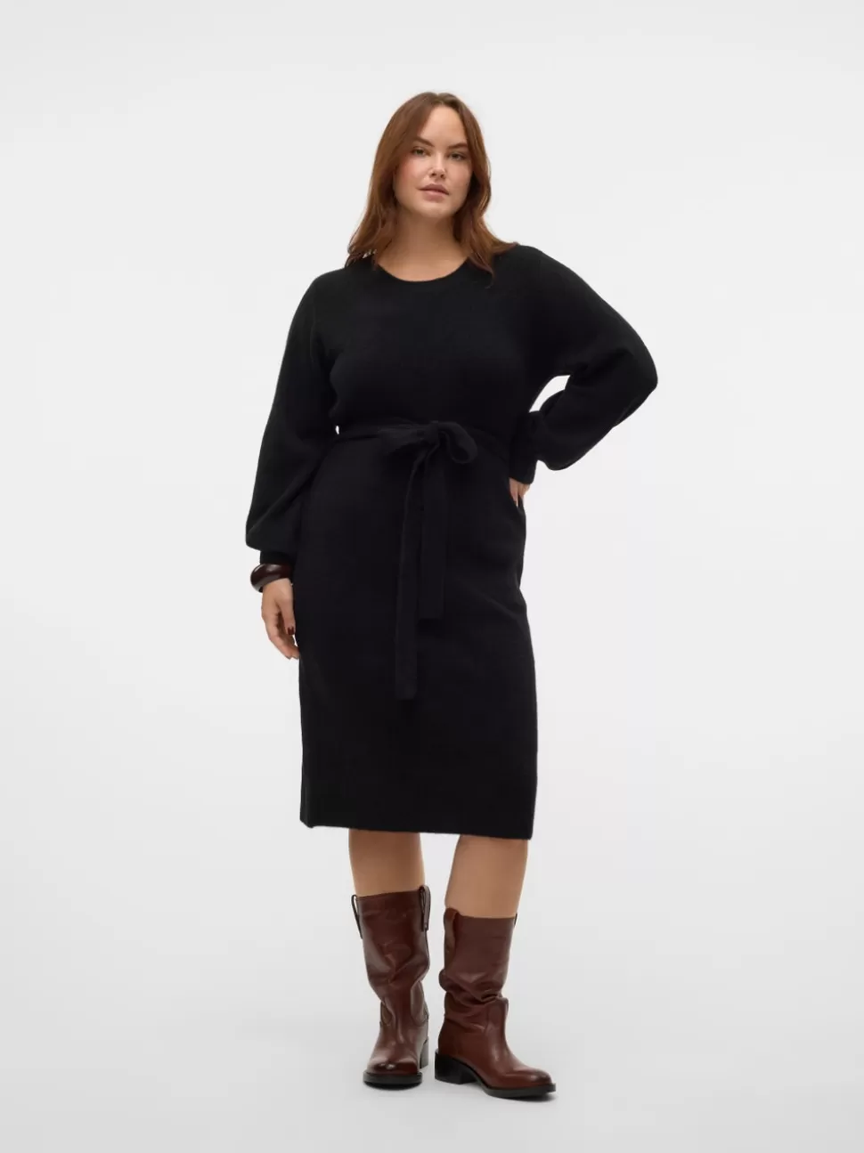 Klänningar^VERO MODA VMCPIPPA Lång Klänning Black