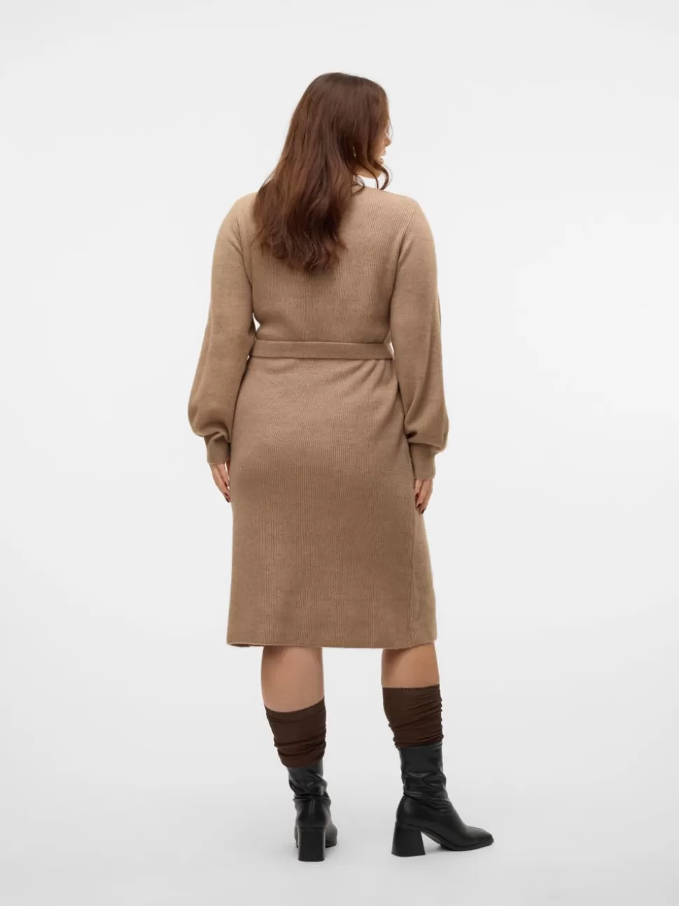 Klänningar^VERO MODA VMCPIPPA Lång Klänning Silver Mink