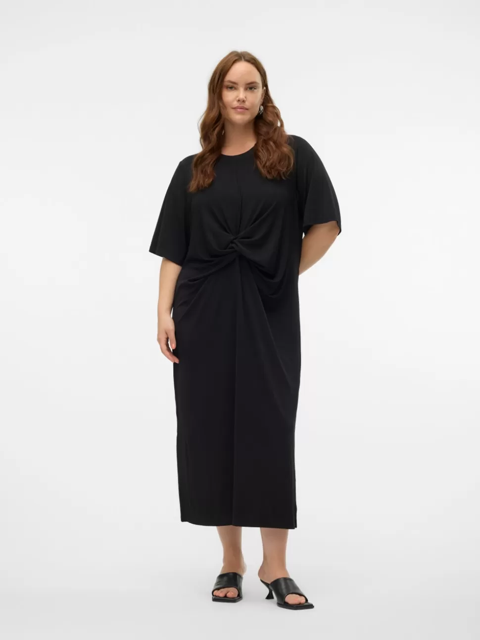 Klänningar^VERO MODA VMCRAQUEL Lång Klänning Black