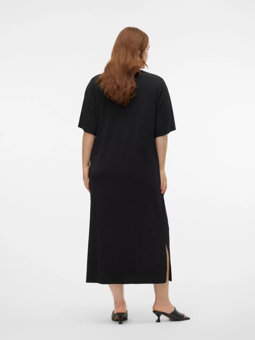 Klänningar^VERO MODA VMCRAQUEL Lång Klänning Black