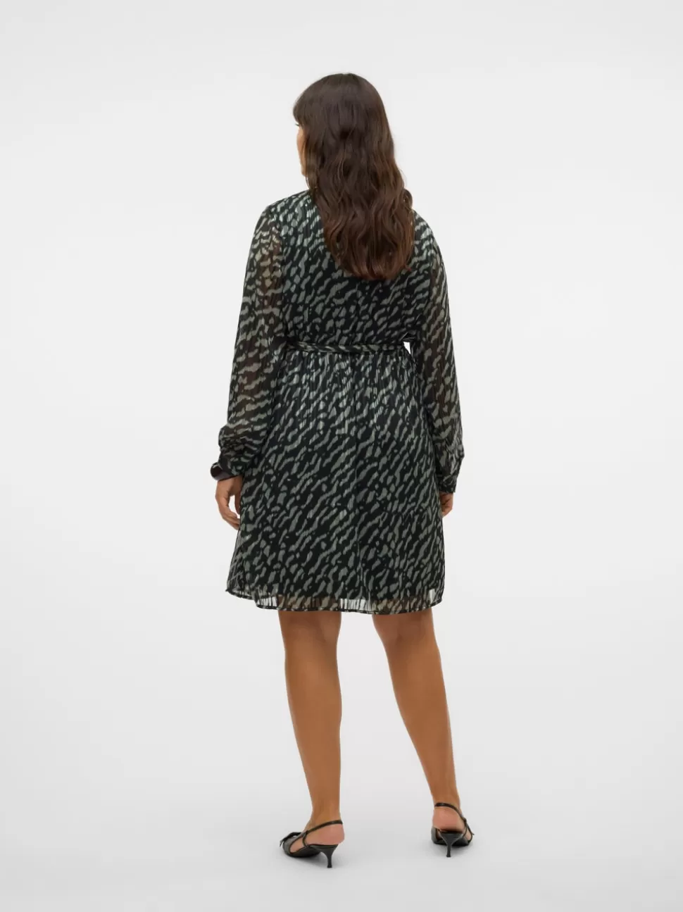 Klänningar^VERO MODA VMCRIE Kort Klänning Balsam Green