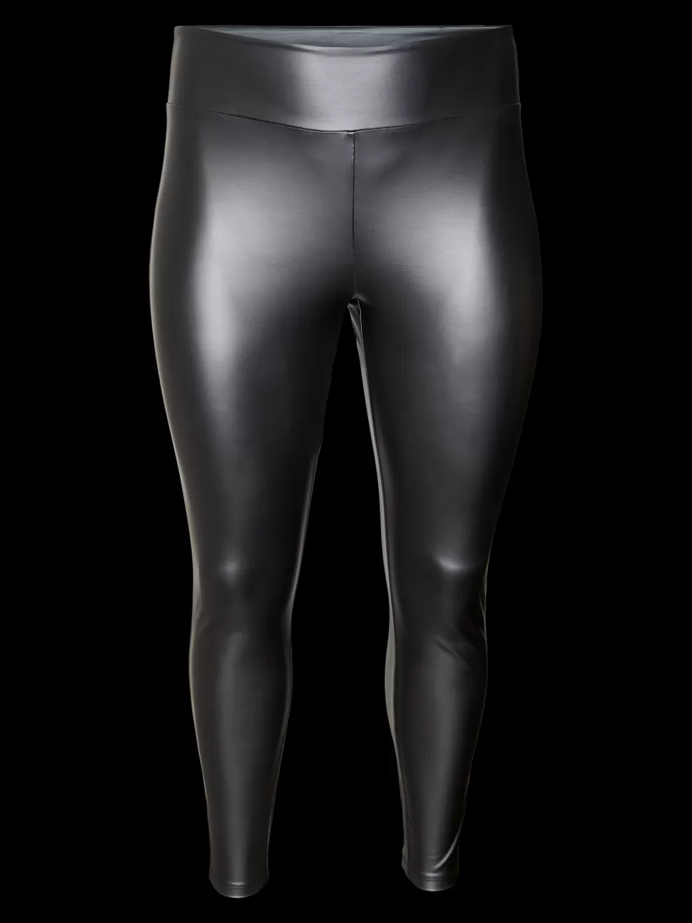 Byxor^VERO MODA VMCSUELLA Hög Midja Leggings Black
