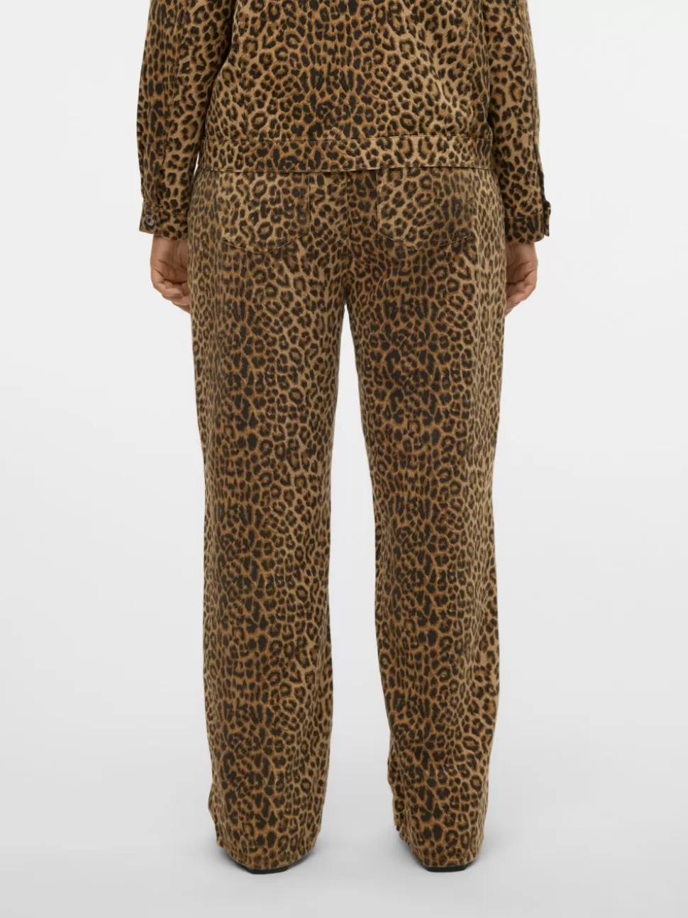 Jeans^VERO MODA VMCTESSA Hög Midja Vida Ben Jeans Silver Mink