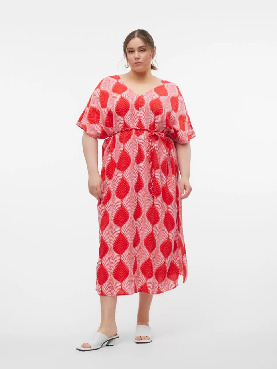 Klänningar^VERO MODA VMCTULA Lång Klänning Goji Berry