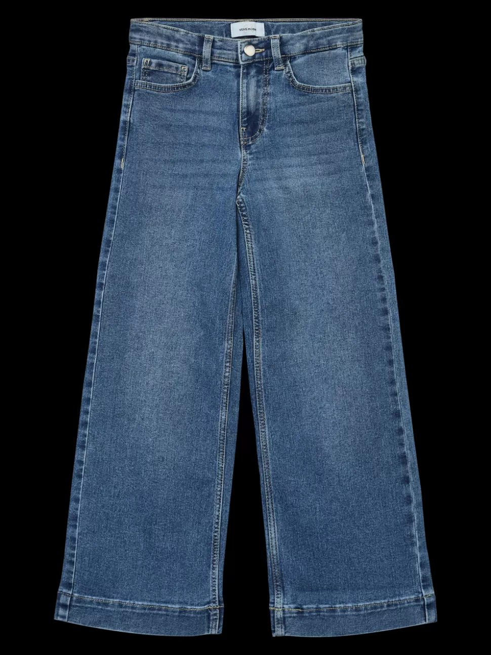 Jeans | Underdelar^VERO MODA VMDAISY Hög Midja Vid Passform Jeans Medium Blue Denim