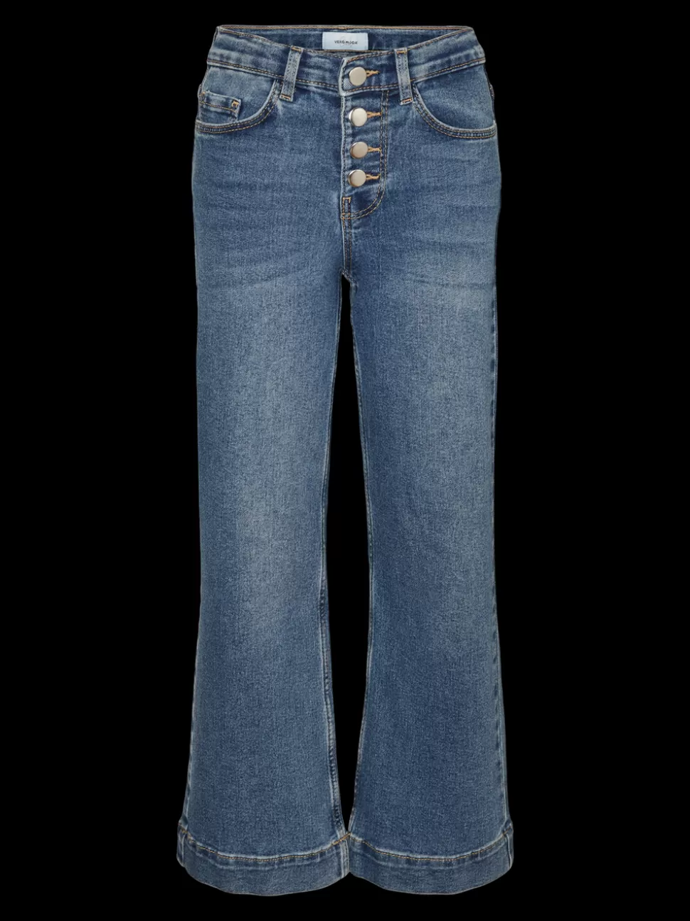 Jeans | Underdelar^VERO MODA VMDAISY Hög Midja Vid Passform Jeans Medium Blue Denim