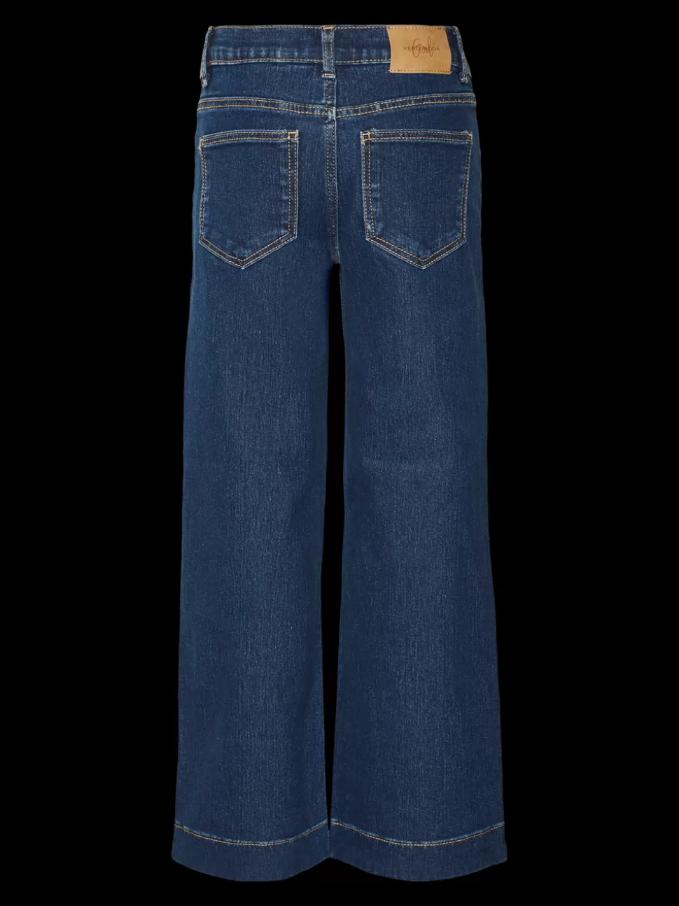 Jeans | Underdelar^VERO MODA VMDAISY Hög Midja Vid Passform Jeans Dark Blue Denim