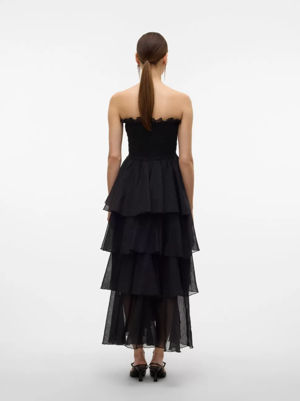 Klänningar | Festkläder^VERO MODA VMDELILAH Lång Klänning Black