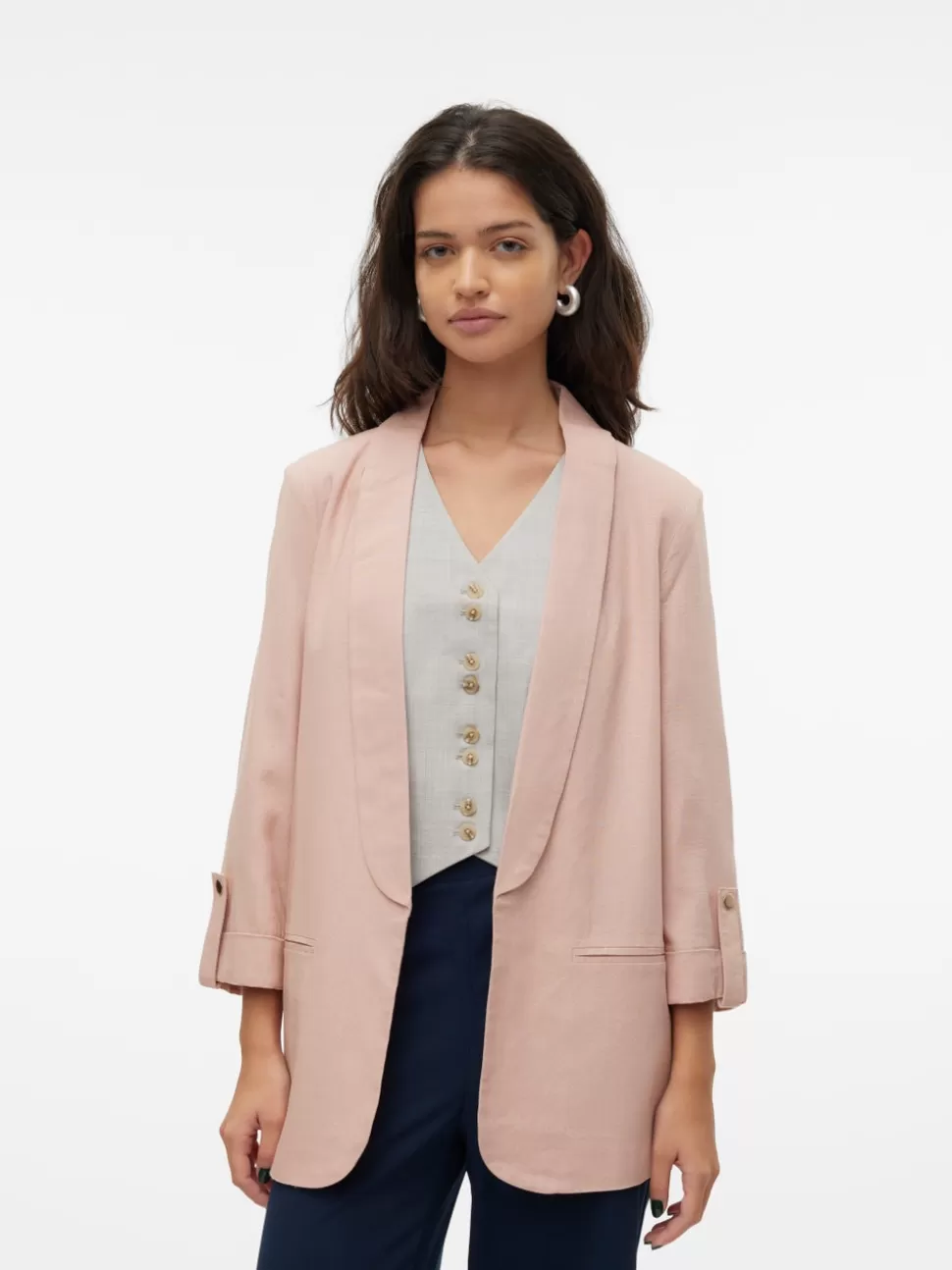 Kavajer^VERO MODA VMDINNA Kavaj Misty Rose