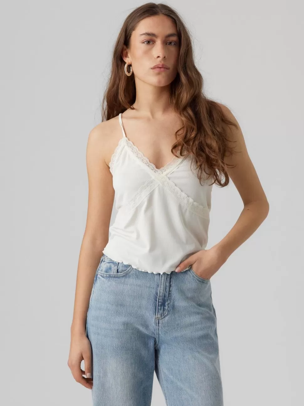 Toppar | Basics^VERO MODA VMDITTE Topp Snow White