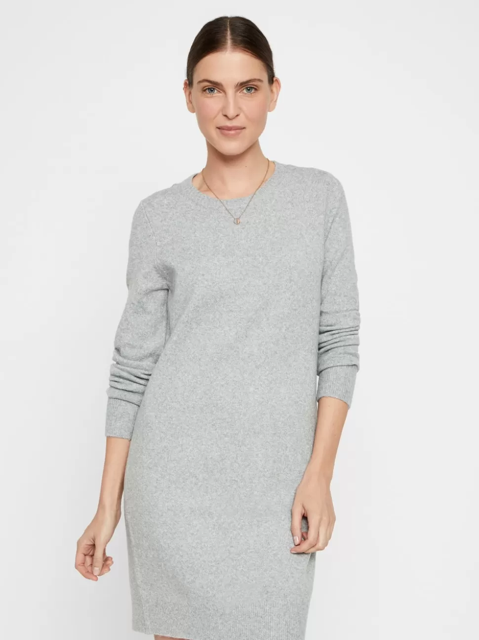 Klänningar | Basics^VERO MODA VMDOFFY Kort Klänning Light Grey Melange