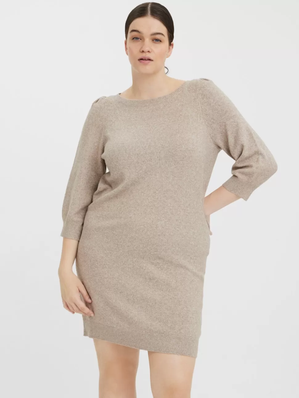Klänningar^VERO MODA VMDOFFY Kort Klänning Silver Mink