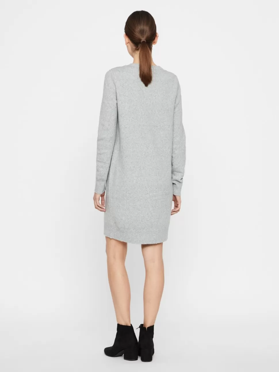 Klänningar | Basics^VERO MODA VMDOFFY Kort Klänning Light Grey Melange