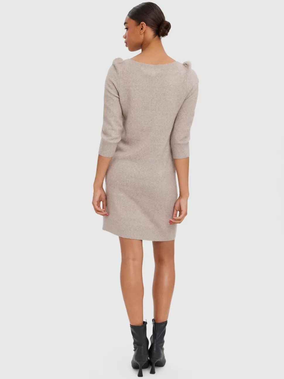 Klänningar^VERO MODA VMDOFFY Kort Klänning Silver Mink