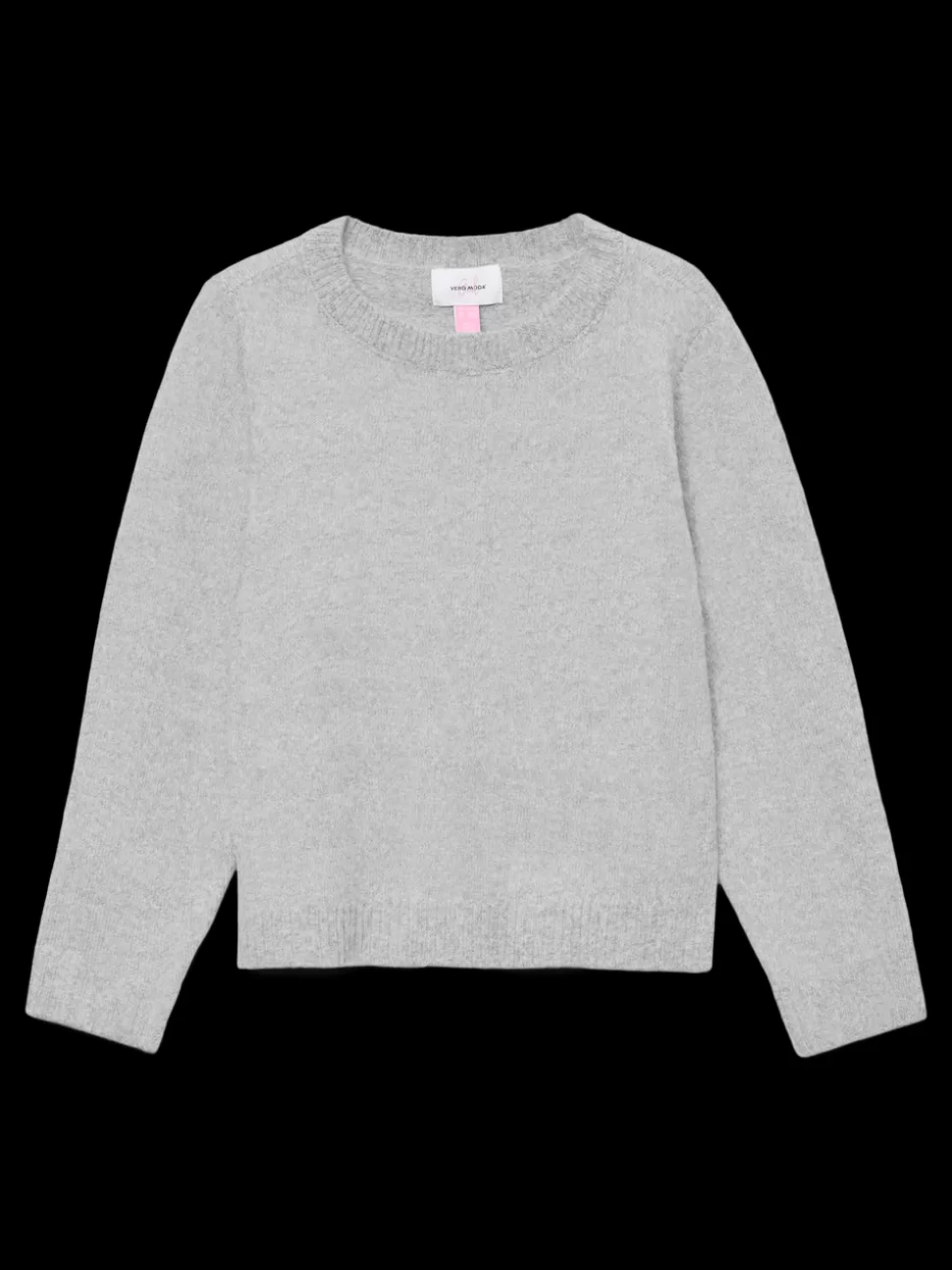 Toppar | Stickat^VERO MODA VMDOFFY Pullover Light Grey Melange