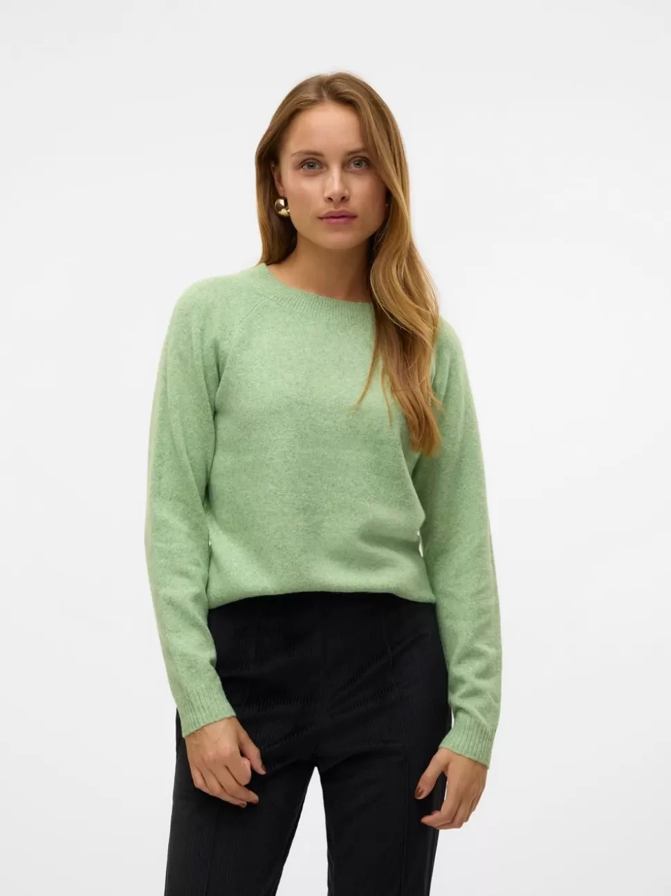 Stickat | Toppar^VERO MODA VMDOFFY Pullover Forest Shade
